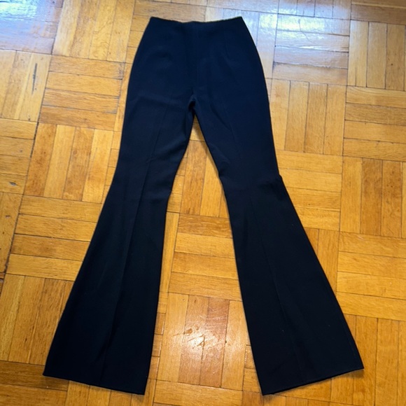 NWT Michael Kors Collection Flared Stretch-Wool Trousers - Picture 8 of 13